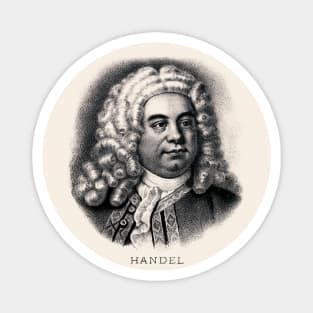 Composer George Frideric Handel Magnet